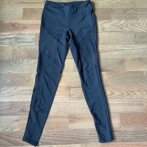 Black Champion Moto Leggings